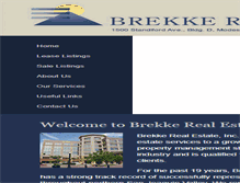 Tablet Screenshot of brekkere.com